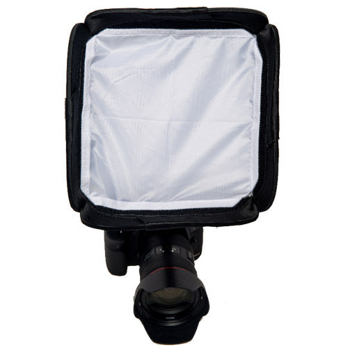 9" x 9" (23 cm x 23 cm) Shoot Solo On-Camera Softbox (Fits on Most Camera Speed Lights)