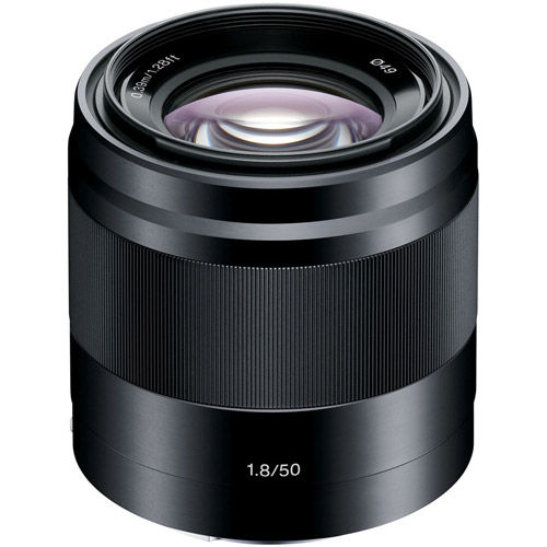 SEL 50mm f/1.8 OSS Black E-Mount Lens