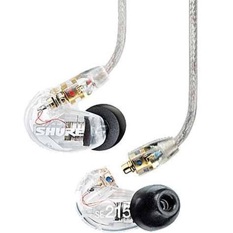 SE215CL Sound Isolating Earphones - Clear Body