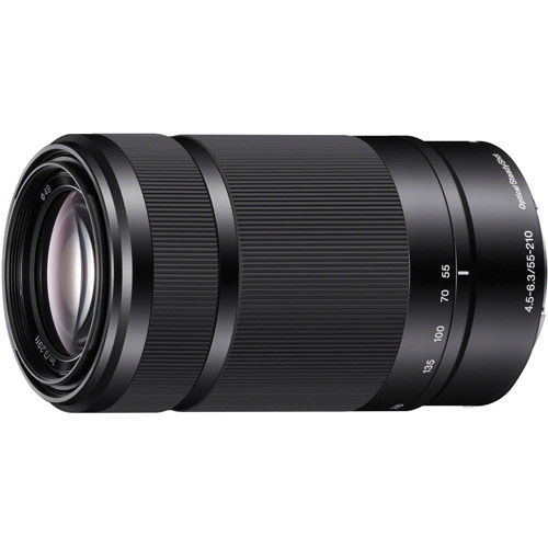 Sony SEL 55-210mm f/4.5-6.3 OSS E-Mount Lens SEL55210/B DSLR Non