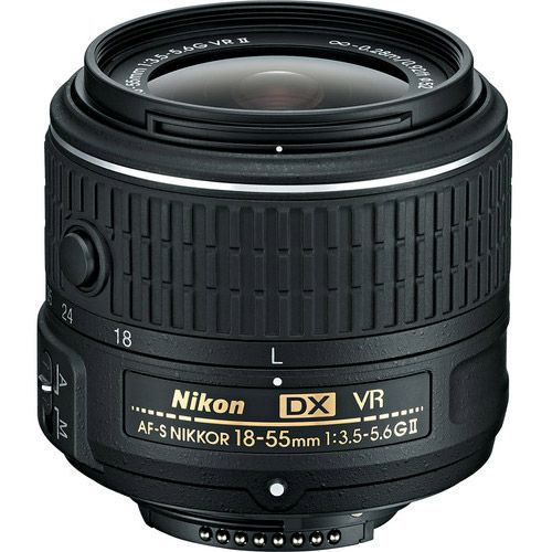 AF-S 18-55mm f/3.5-5.6 G VR II DX Nikkor Zoom Lens