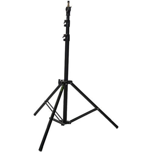 Small 2.3m Air Cushion Light Stand Black