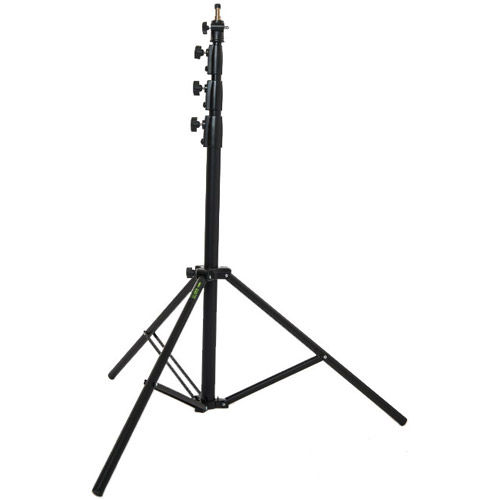 Mantis Medium 4 Section HD 2.9 m Air Cushion Light Stand Black