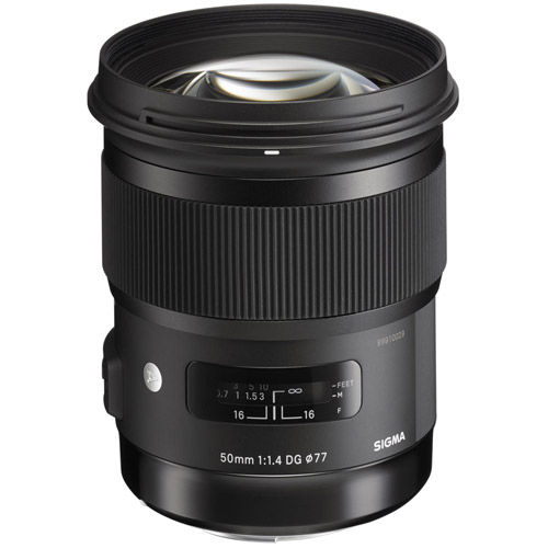 Sigma 50mm f/1.4 DG HSM Art Lens for Canon A50DGHC Full-Frame