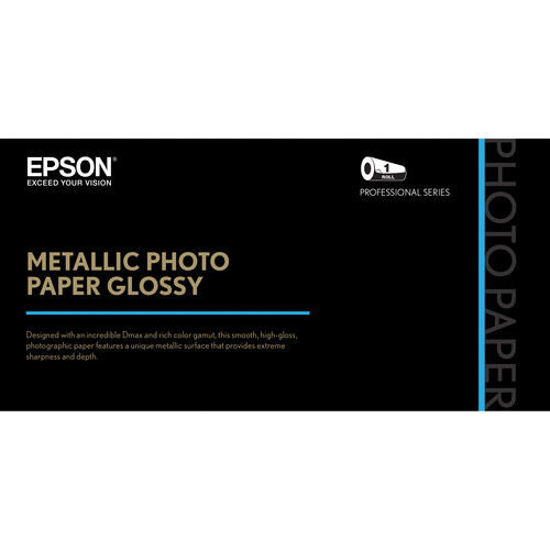 44" x 100'  Metallic Photo Paper Glossy