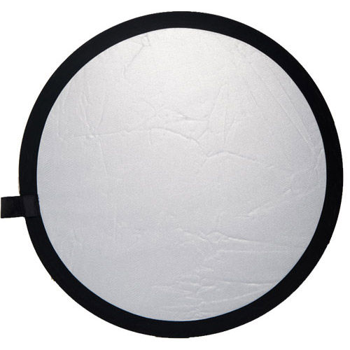 80 cm Double Stitched  Reflector - Silver/White