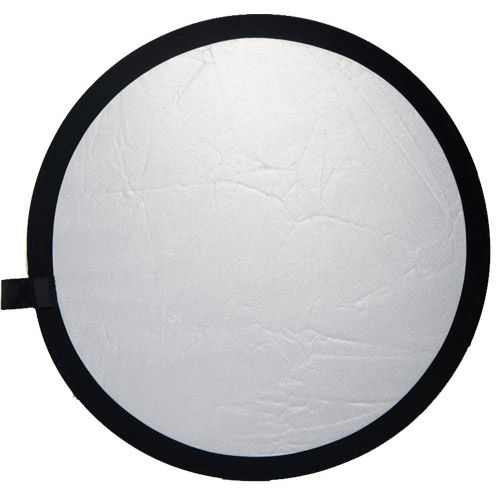 56 cm Double Stitched Reflector - Silver/White