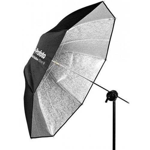 Silver Umbrella Shallow M (105cm/41")