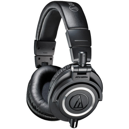 ATH-M50x Professional Monitor Headphones - Black