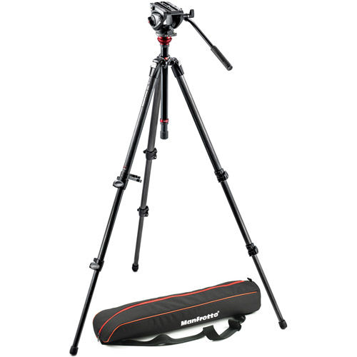 500AH755CX Video Kit Includes MVH500AH Head, 755CX3 Tripod, and Padded Bag