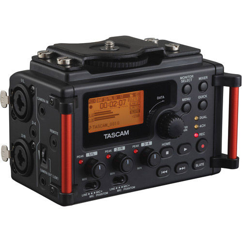 Tascam DR-60DMKII 4-Channel Portable Recorder for DSLR