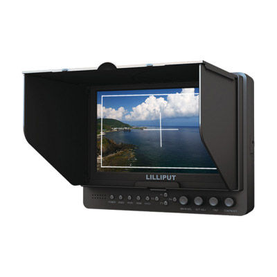 7" Wireless HDMI Field Monitor with built-in receiver, 30m Transmitter Distance