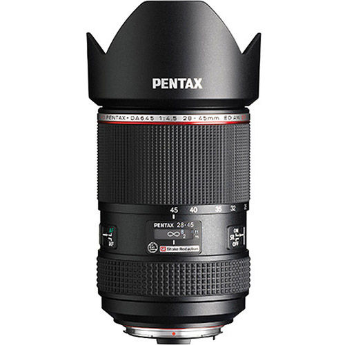 HD Pentax-DA 645 28-45mm f/4.5 ED AW SR Lens