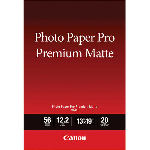 13"X19" Premium Matte Paper 20 sheets (PM-101)