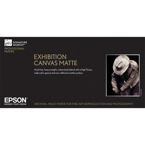 17" x 22" Exhibition Canvas Matte, 25 Sheets