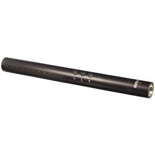 NTG-4 Shotgun Condenser Microphone with Digital Switches