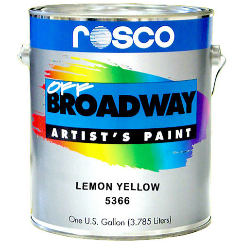 #5366 Off Broadway Lemon Yellow Paint Gallon