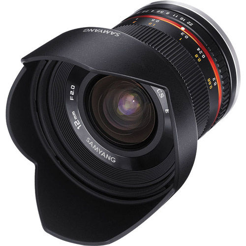12mm f/2.0 Ultra Wide Angle Sony E-Mount (Black)