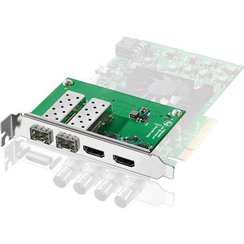 Decklink HDMI 2.0 & Optical Fiber Mezzanine Card for Decklink 4K Extreme 12G