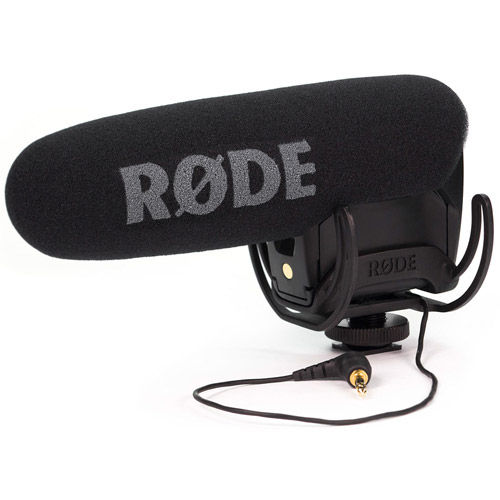 VideoMic PRO Shotgun Condenser Microphone with Rycote Lyre Shock Mounting