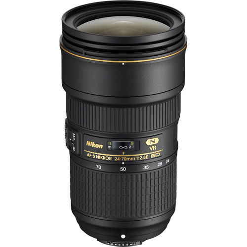 Nikon AF-S NIKKOR 24-70mm f/2.8 E ED VR Lens