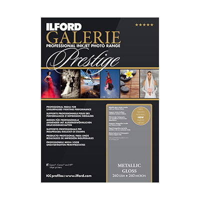 8.5" x 11" Galerie Prestige Metallic Gloss 260gsm 25 Sheet