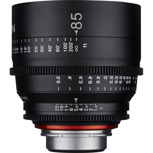 Xeen 85mm T1.5 Cine Lens Canon EF mount