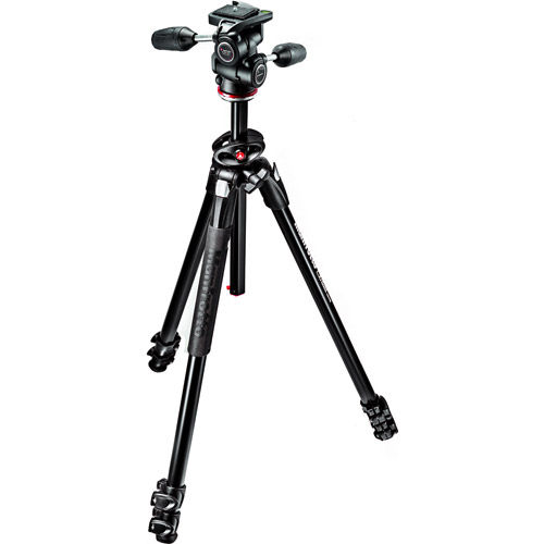 290 Dual Kit with MT290EXPA3 Aluminum Tripod, and MH804-3W Head