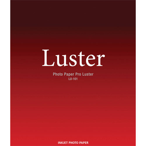 17"x22"  LU-101 Pro Luster Photo Paper 25 Sheets