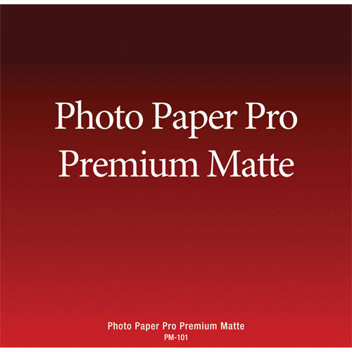 17" x 22" PM-101 Photo Paper Pro Premium Matte - 20 Sheets