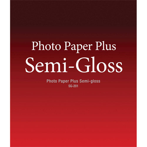 17"x22" SG-201 Photo Paper Plus Semi Gloss - 25 Sheets