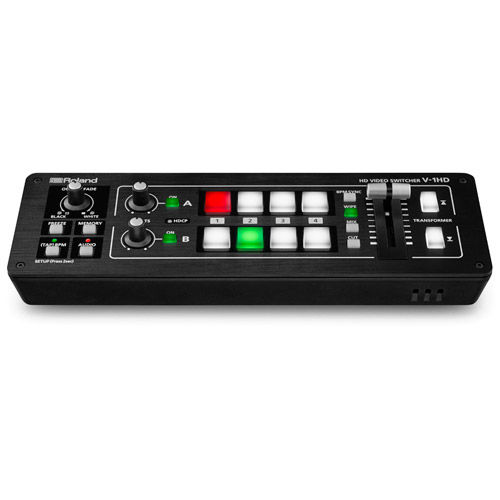 Roland V-1HD Compact Portable 4-Channel Video Switcher