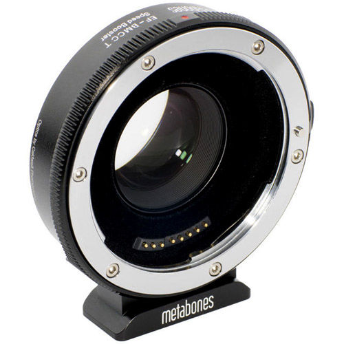 Canon EF Lens to Blackmagic 2.5k Cinema Camera T Speed Booster (Micro 4/3 Mount)