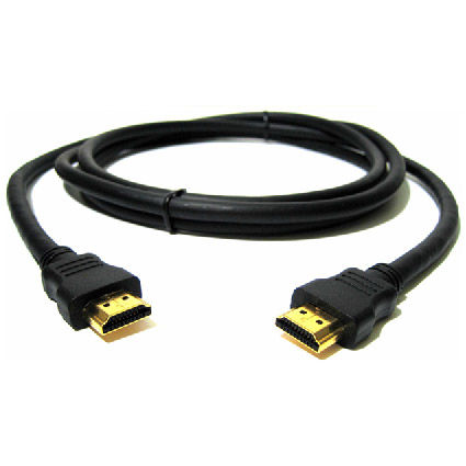 1.5 ft. (0.5m) High-Speed HDMI v1.4 Cable with Ethernet - 24 AWG - TechCraft Platinum Packaging