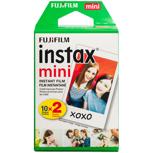 Instax Colour Instant Film Mini (Twin Pack) 20 Exposures