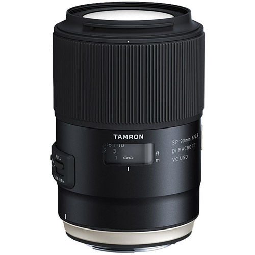 Tamron 90mm f/2.8 Di SP VC USD 1:1 Macro Lens for Nikon F Mount