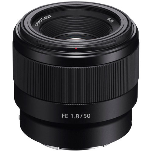 SEL FE 50mm f/1.8 E-Mount Lens