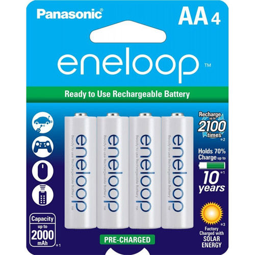 Eneloop 2000 mAh NiMH AA 4-pack