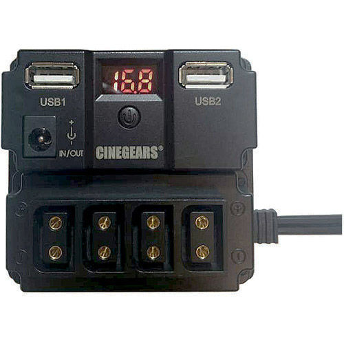 Power Distributor w/Voltage Meter & Surge Protect