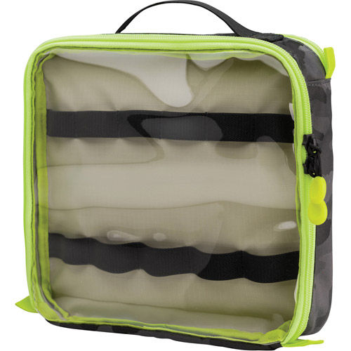 Tools Cable Duo 8 Cable Pouch - Black Camo/Lime