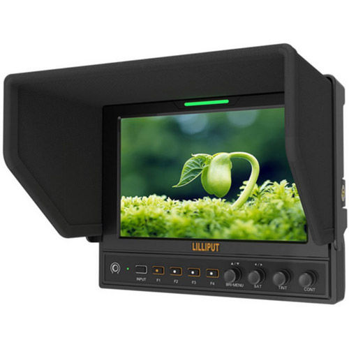 7" Monitor with SDI, HDMI Cross Conversion, Video Waveform, Vector Scope
