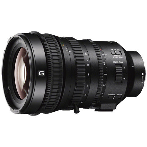 SEL 18-110mm f/4.0 G OSS Power Zoom E-Mount Lens for APS-C, Super 35 and A7 Series