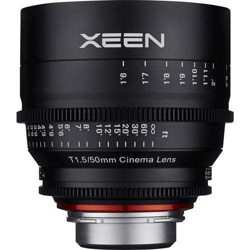 XEEN 50mm T1.5 Lens for PL Mount