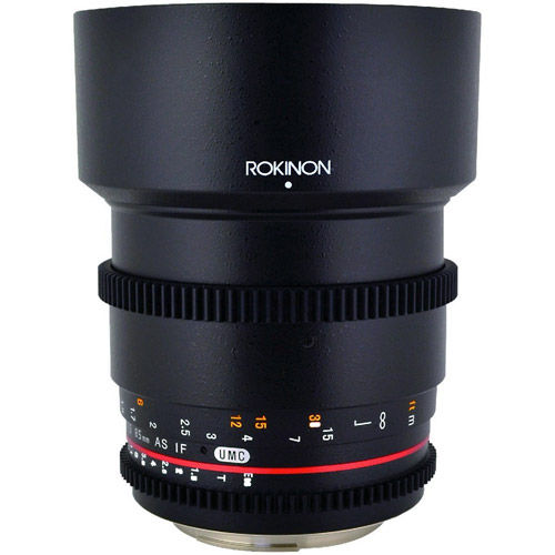 85mm T1.5 Cine Aspherical Lens for Micro Four Thirds Mount