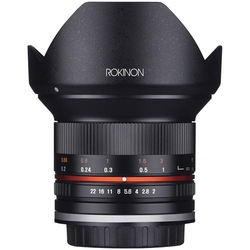 12mm F2.0  Ultra Wide Angle Lens for Micro Four Thirds Mount (Black)