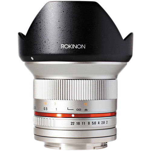 12mm F2.0  Ultra Wide Angle Lens for Micro Four Thirds Mount (Silver)