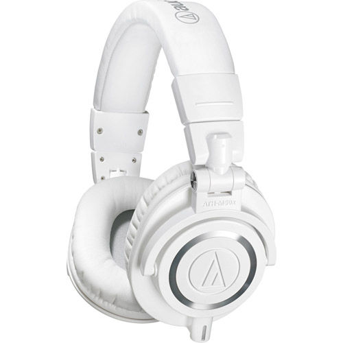 ATH-M50xWH Professional Monitor Headphones - White