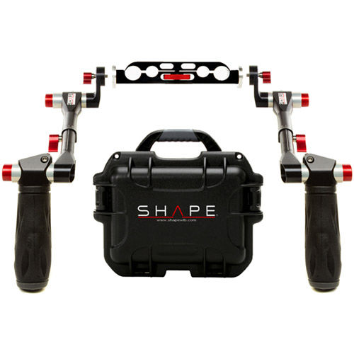 Telescopic Handles w/Arri Rosette & Black Case