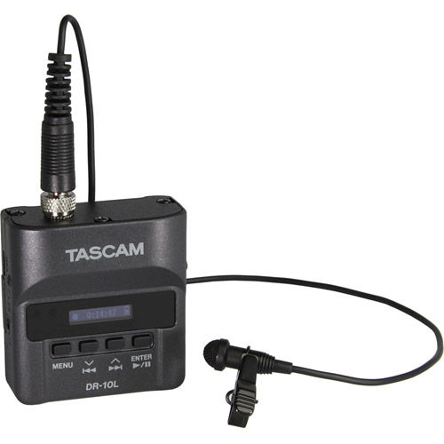 DR-10L Mini Portable Recorder for Lav Microphone