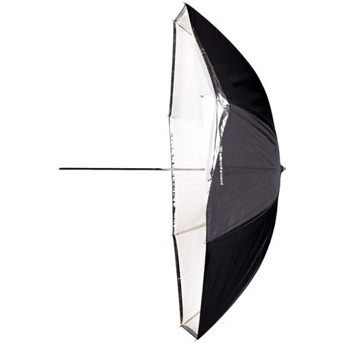 Umbrella Shallow White/Translucent 105 cm (41")